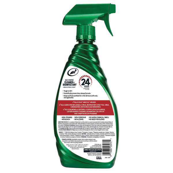 MULTI-PURPOSE CLEANER & DISINFECTANT SPRAY WITH BYOTROL TECHNOLOGY 24 HOUR SURFACE SANITIZING ACTION, EPA REGISTERED 23 FL OZ