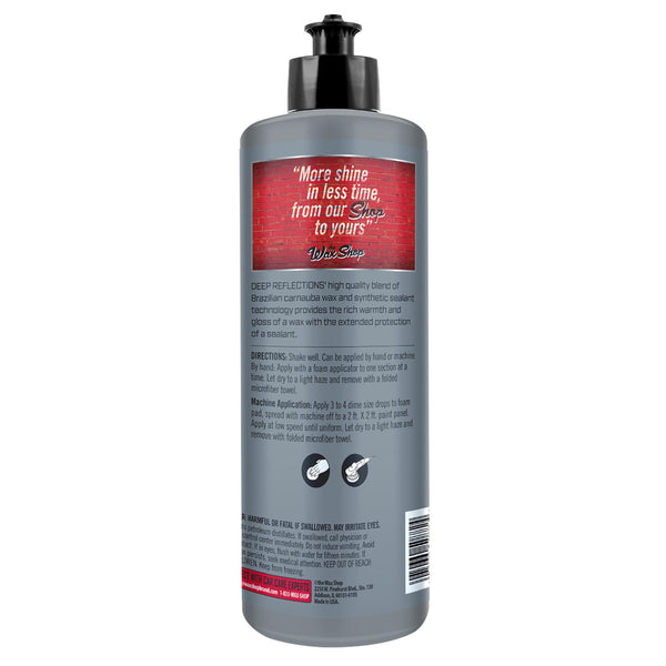 Deep Reflections Carnauba Car Wax 16 FL OZ