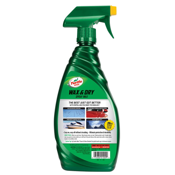 Wax & Dry Spray Wax 26 Fl Oz
