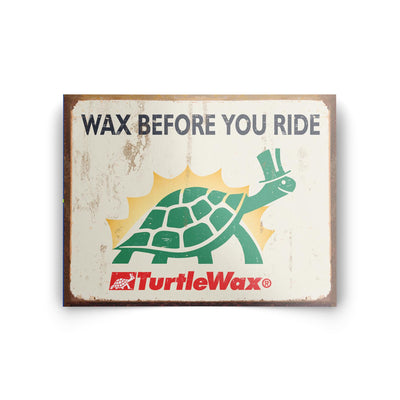 Wax Before You Ride Sticker