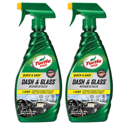 Dash & Glass Interior Detailer With Foaming Trigger 23 Fl Oz (2 Pack)