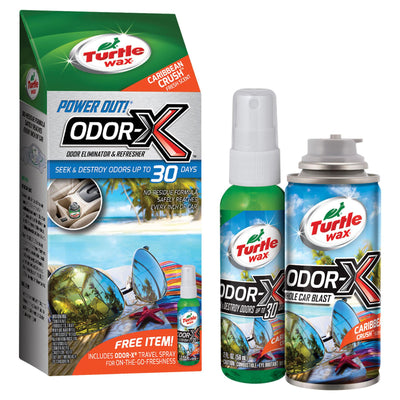 POWER OUT ODOR-X WHOLE CAR AIR FRESHENER - CARIBBEAN CRUSH 25 FL OZ