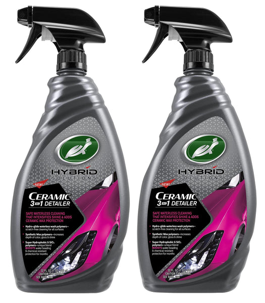 Hybrid Solutions Ceramic Wax 3-in-1 Detailer 32 Fl OZ (2 Pack)