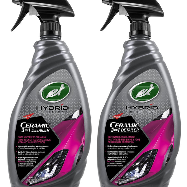 Hybrid Solutions Ceramic Wax 3-in-1 Detailer 32 Fl OZ (2 Pack)