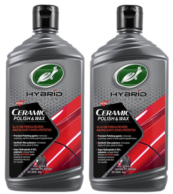 Hybrid Solutions Ceramic Polish & Wax 14 FL OZ  (2 Pack)