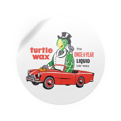 Once a Year Wax Sticker